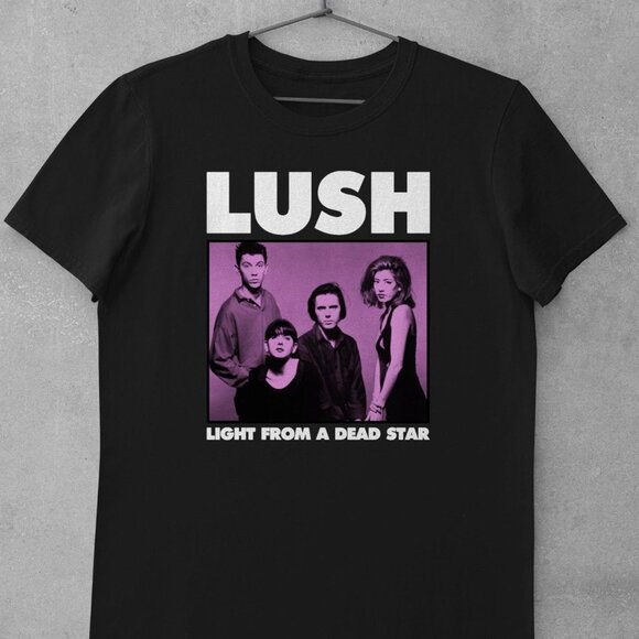 Lea S Other - Lush Band Light From A Dead Star T Shirt Retro Music Graphic Fan Gift Vintage